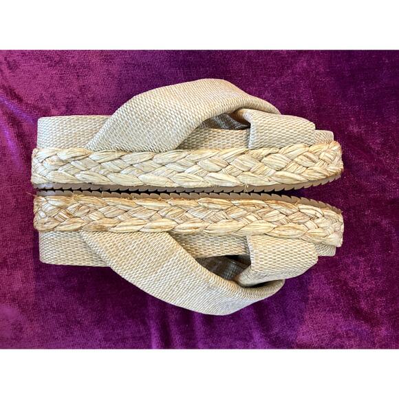 DOLCE VITA Blume Platform Slide Sandal Slip On Size 8 MINIMALIST COMFY VACAY - Picture 6 of 7